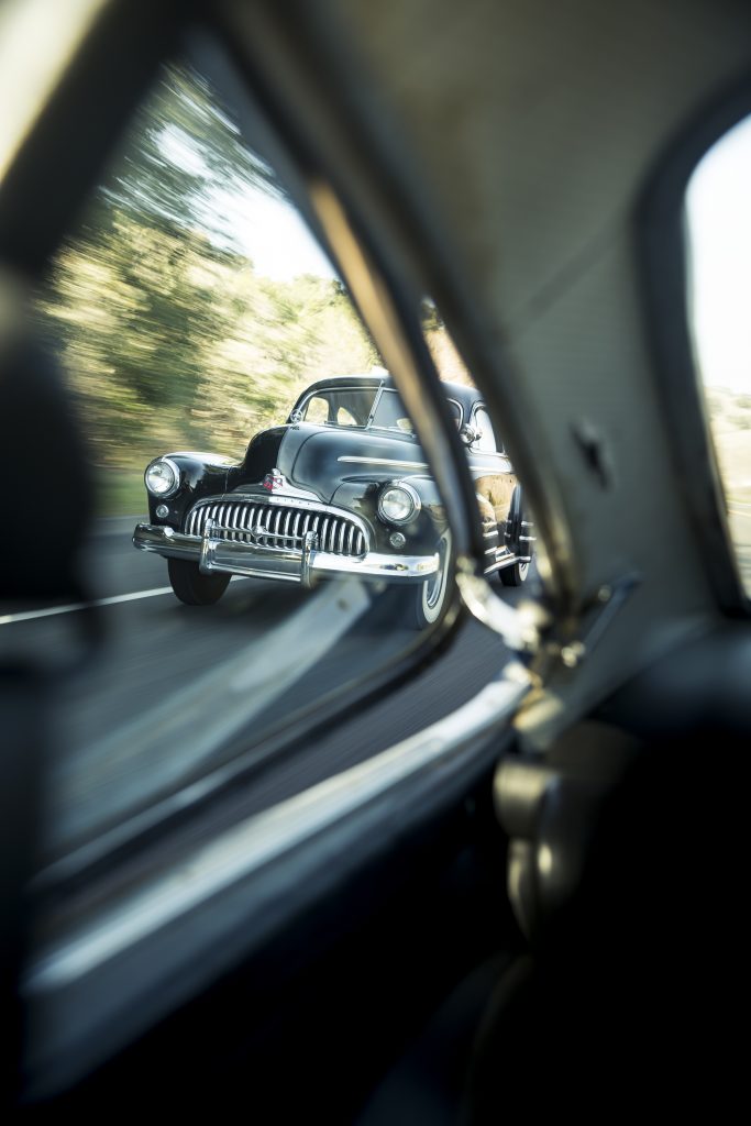 1946 Buick Special driving action