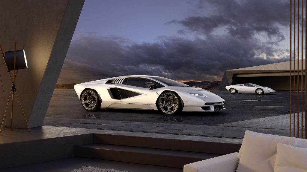 Countach LPI 800 old and new