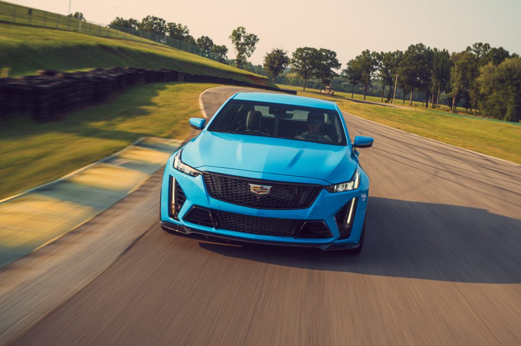 2022 Cadillac CT5-V Blackwing front action