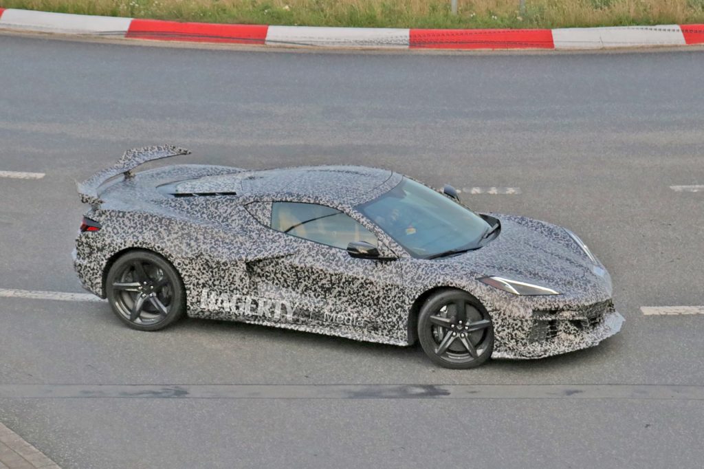 Chevy Corvette C8 Z06 front three-quarter
