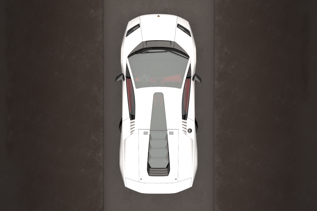 Countach LPI800 overhead