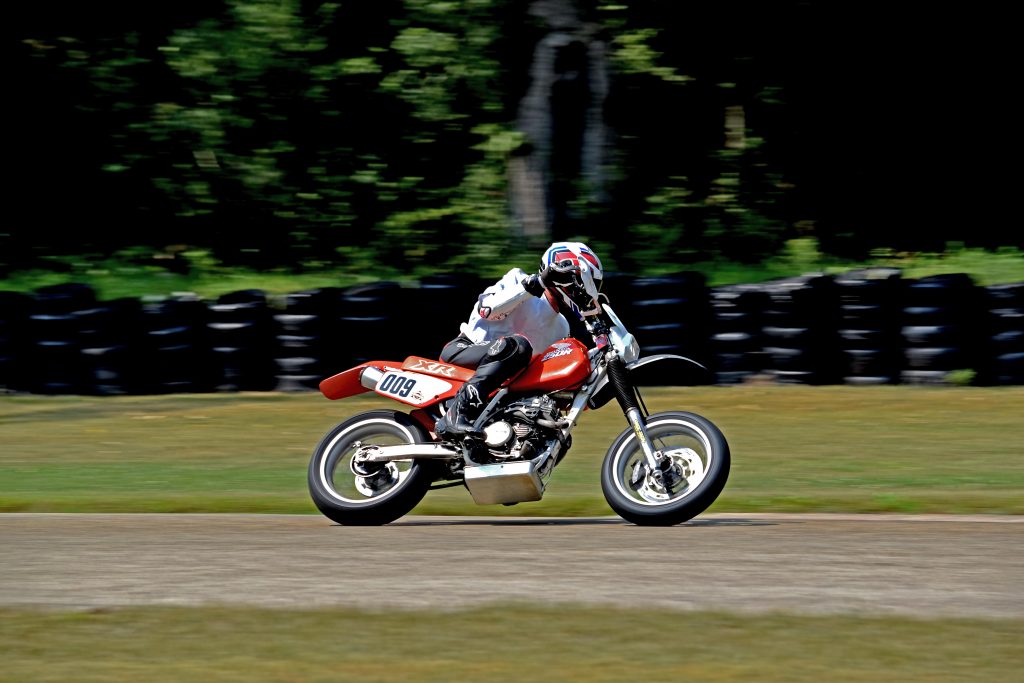 Honda XR250 on track Blackhawk Farms 4