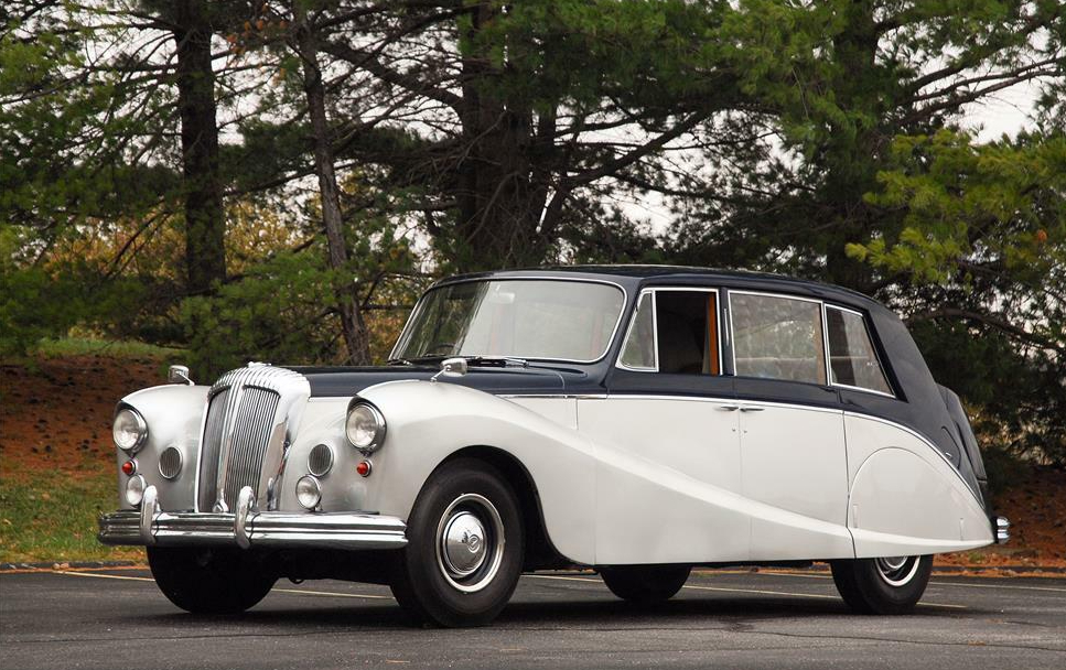 1954 Daimler DK400 front three-quarter