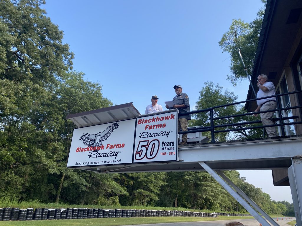blackhawk farms raceway flag stand