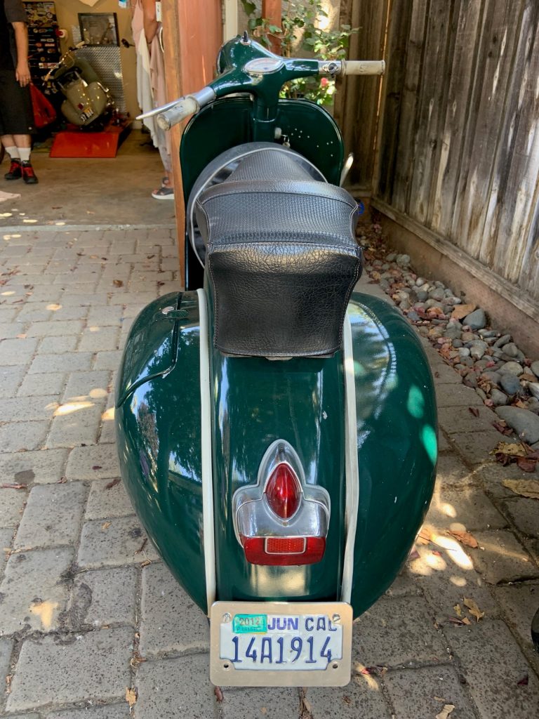 Josh Rogers - 1961 Cushman GS - full rear end