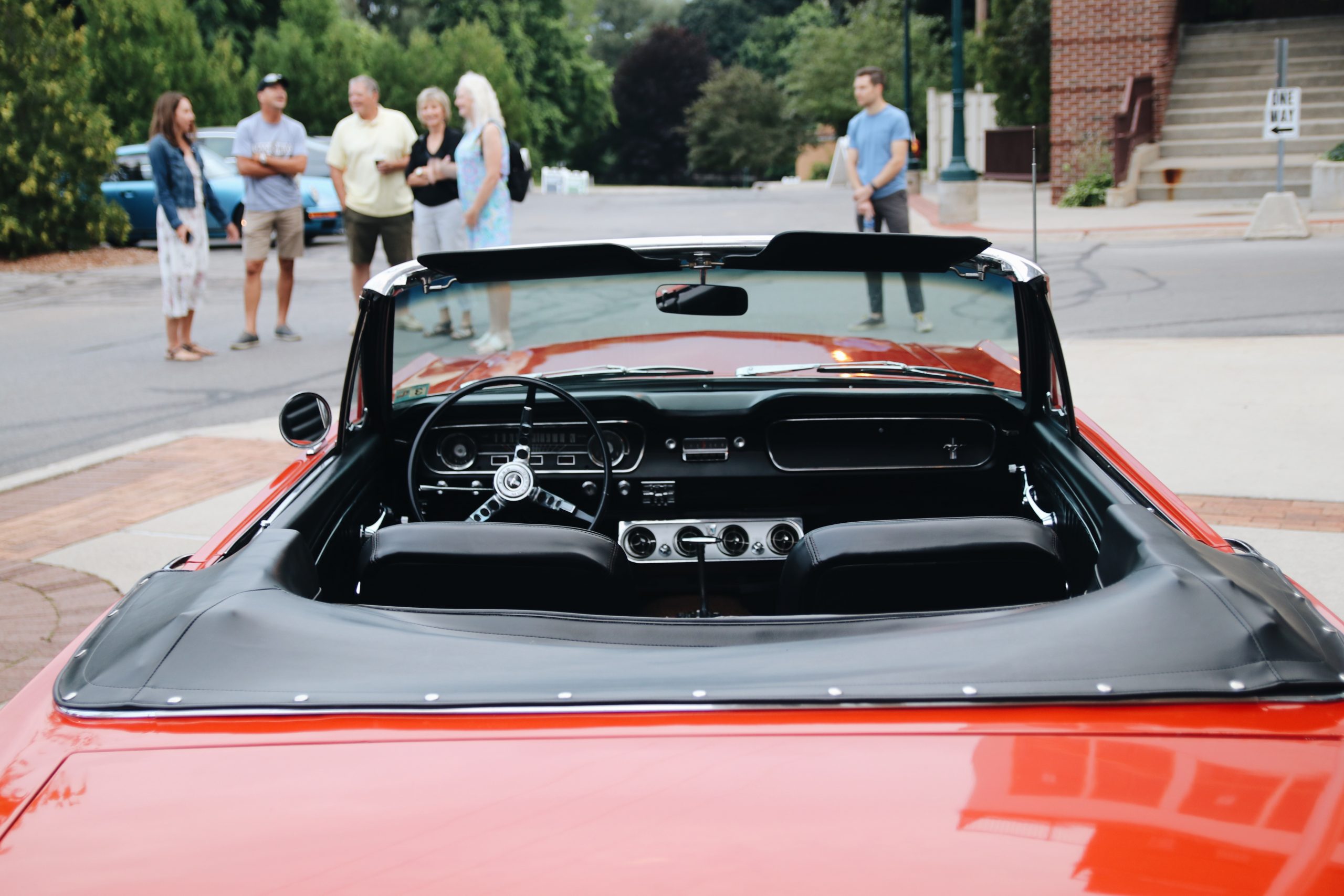 Mel Heppe Mustang interior