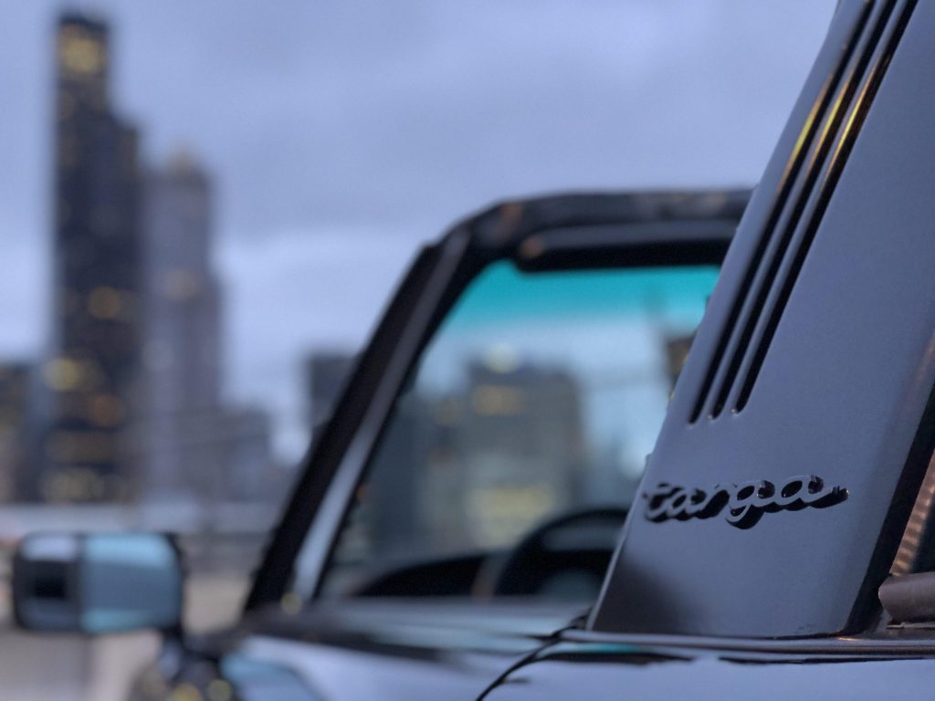 Tom Cruise 1986 Porsche 911 Carrera Targa badge