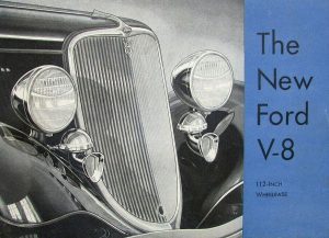 1933 Ford brochure