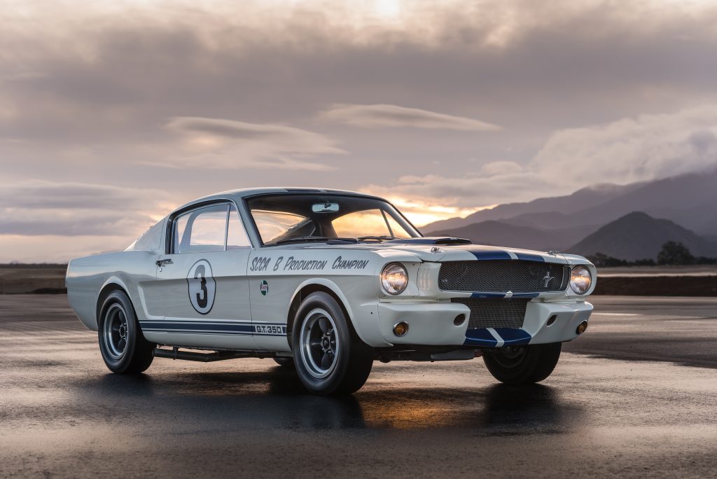 1965 Shelby GT350 R front three-quarter
