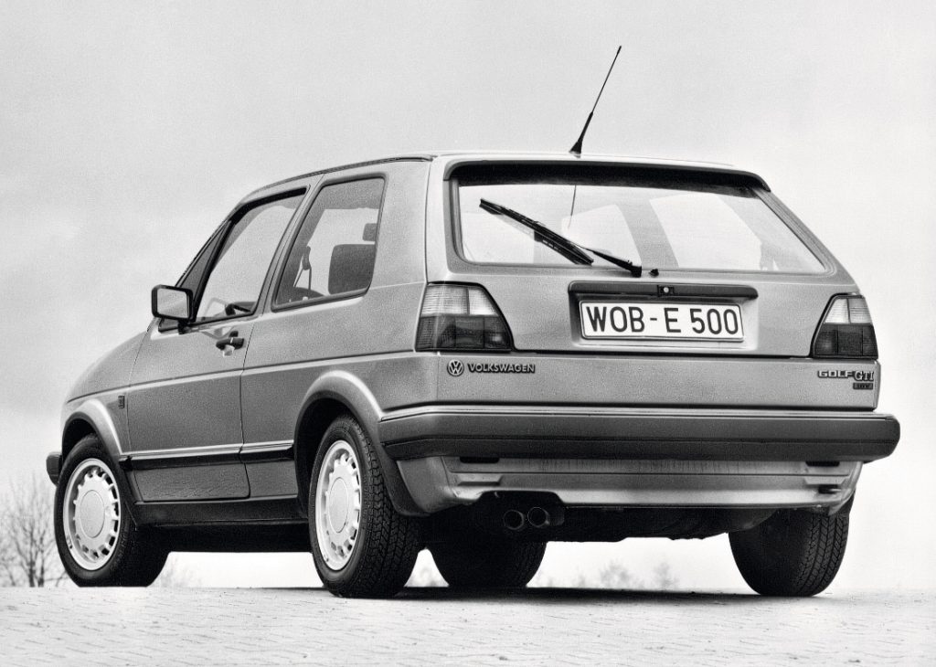 Golf GTI 1985 rear three-quarter