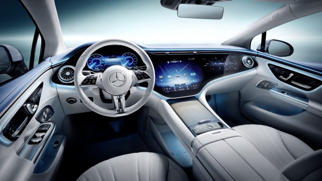 Mercedes-EQ. EQE 350, Edition 1, AMG Line interior