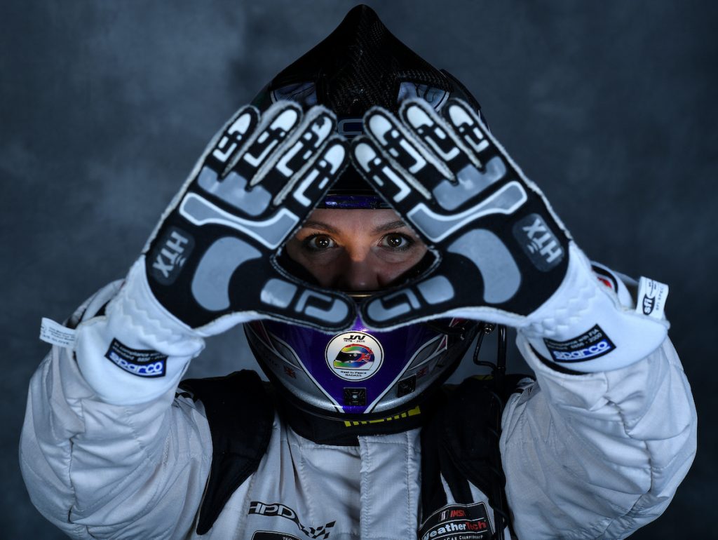 2017 WeatherTech Sportscar Championship Roar Daytona Testing Katherine Legge 2017