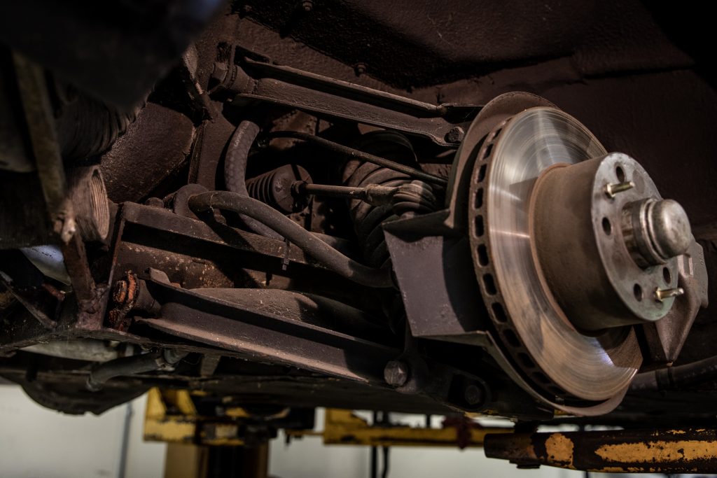 Ferrari Dino suspension and brakes