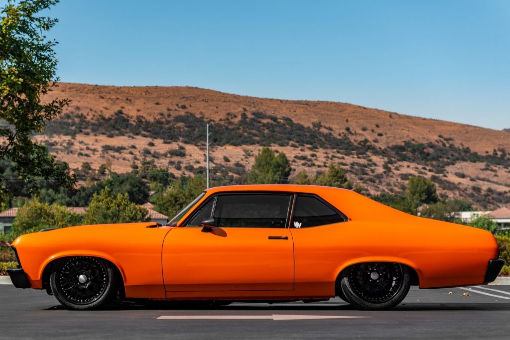 Van Halen Chevy Nova side profile