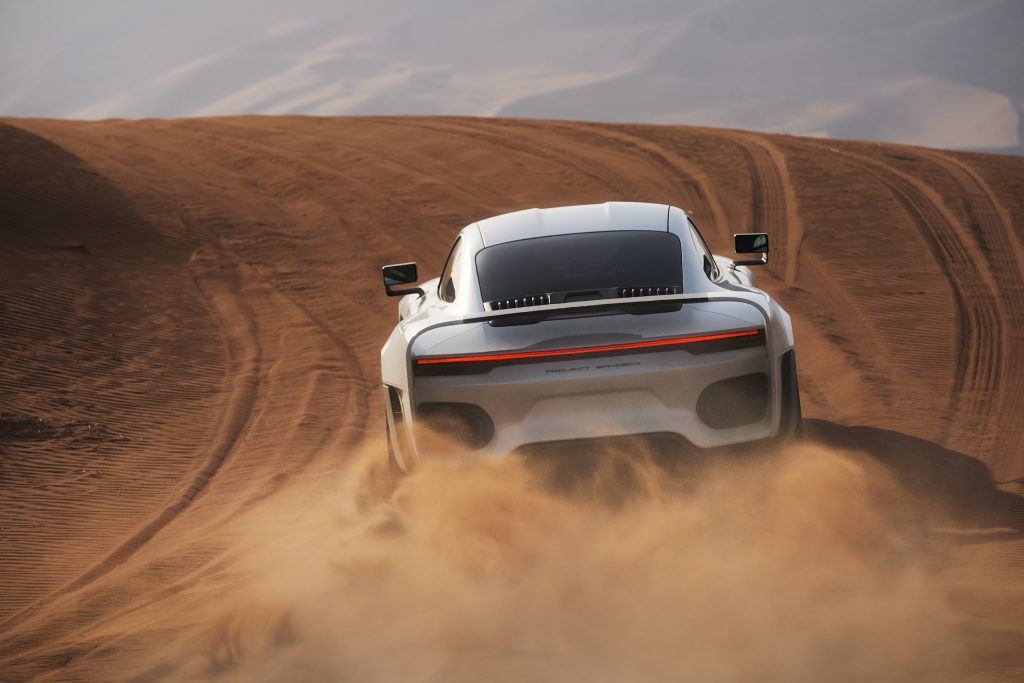 Gemballa Marsien rear action