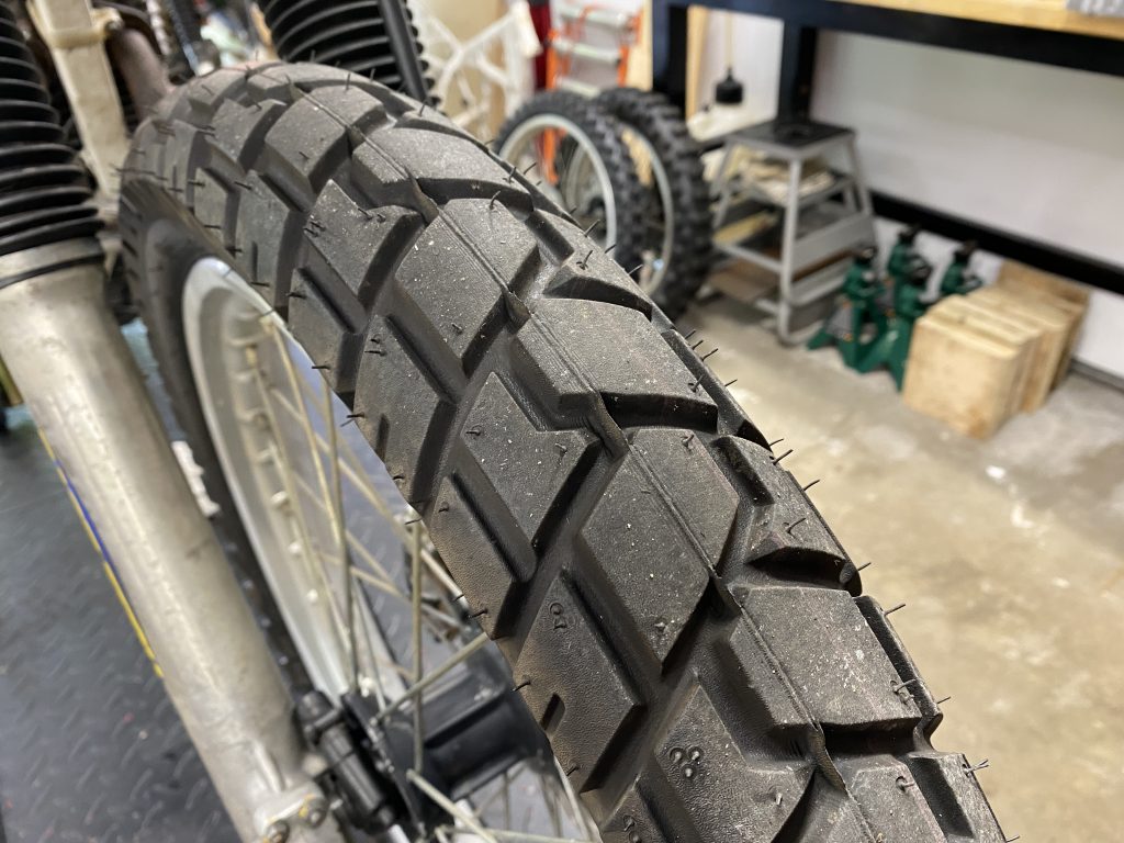 blocky tires for XR250R