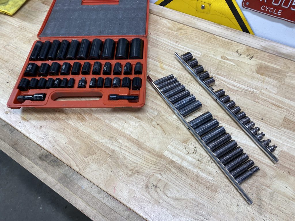 impact and standard socket set