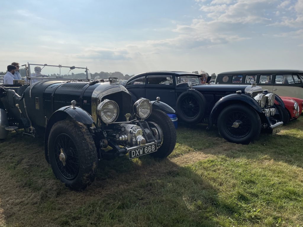 Blower and Blue Train Bentley