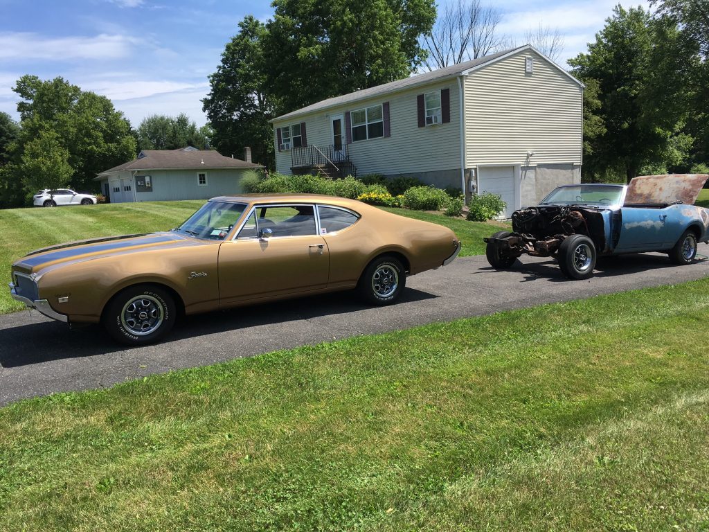 1969 Oldsmobile F-85 W-31 and Cutlass convertible restoration