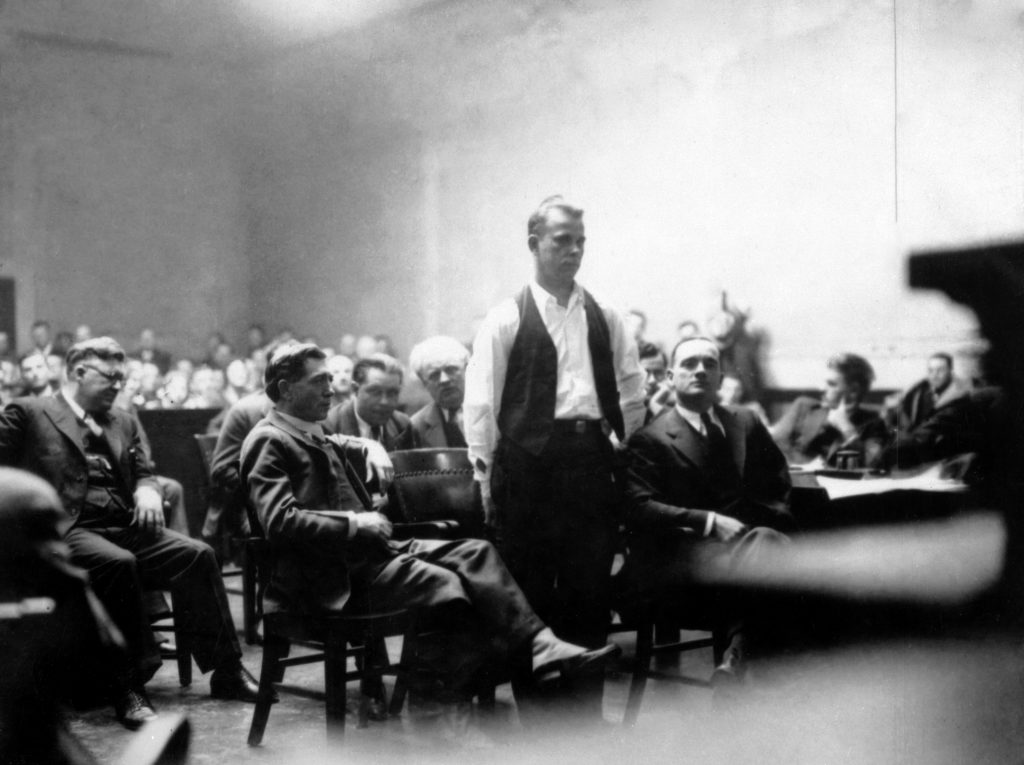 John Dillinger - Court crown point indiana