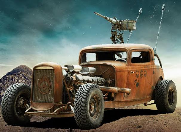 Mad Max Fury Road prop rat rod