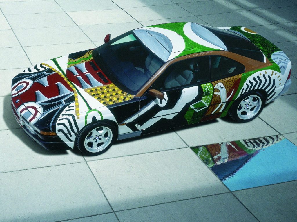 David Hockney BMW Art Car