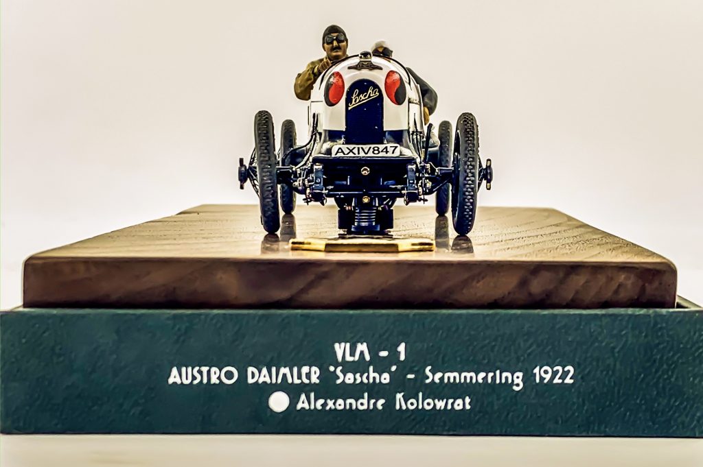 Ramon Cubiro miniatures vintage racer front