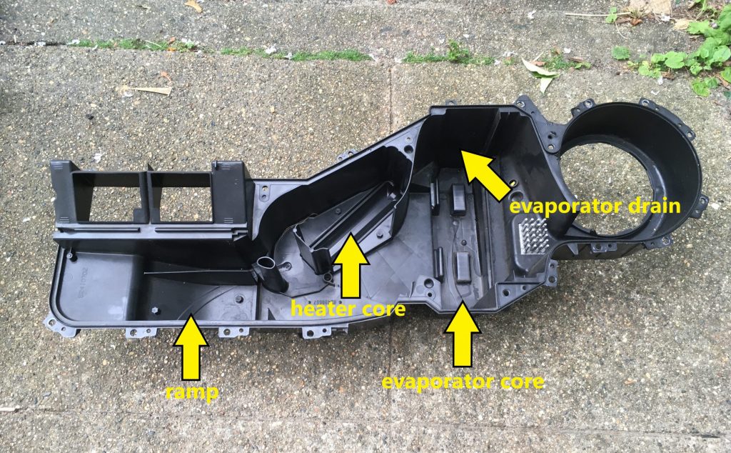 Rob Siegel - Mouse-infested truck - heater box - IMG_7220_annotated_2