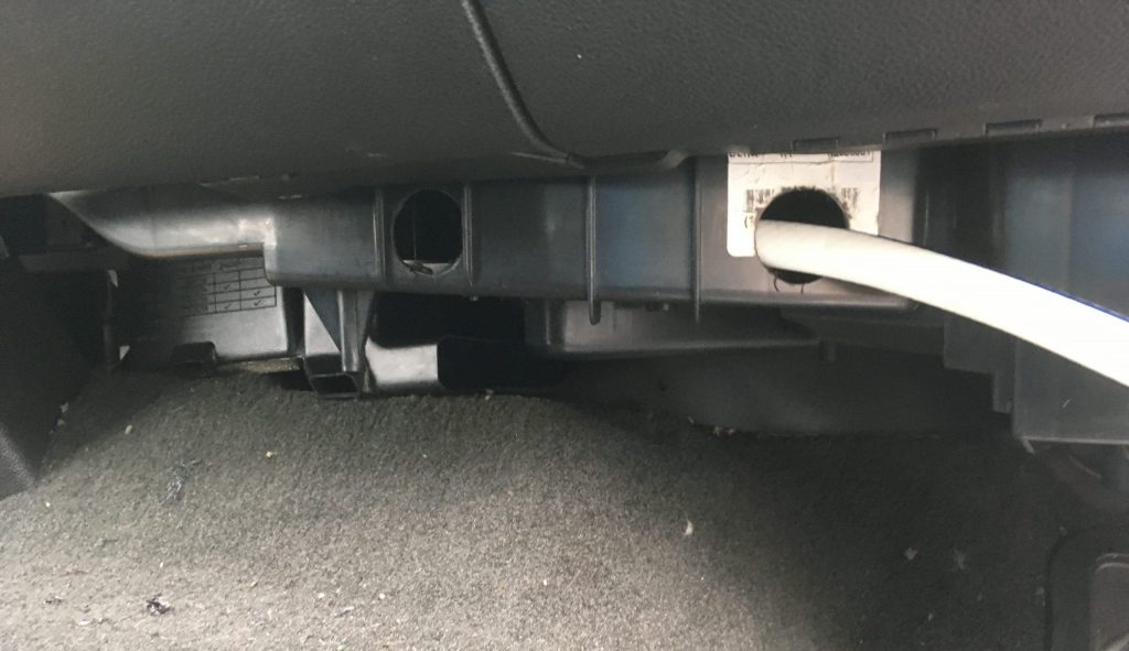 Rob Siegel - Mouse-infested truck - heater box - IMG_7240