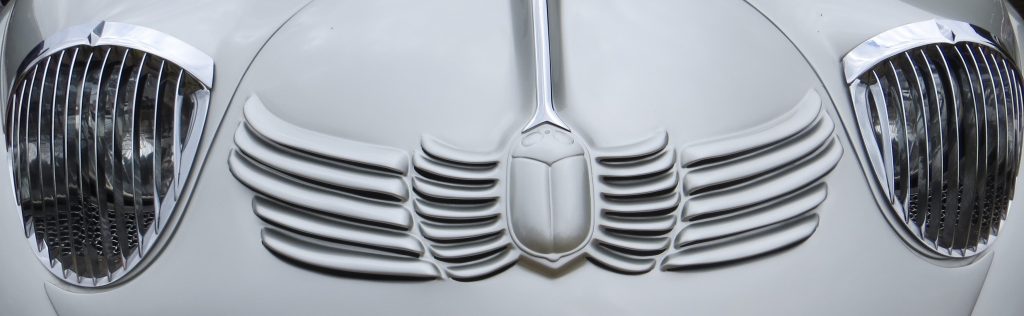 1930s Stout Scarab front closeup