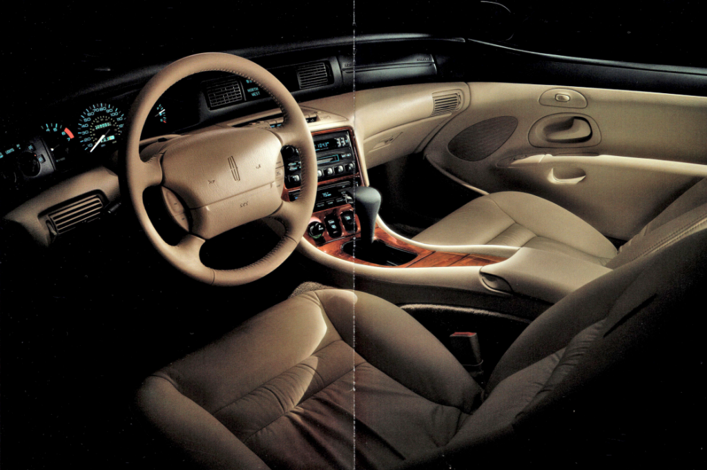 1995 Lincoln Mark VIII interior 1995 Lincoln Mark VIII interior