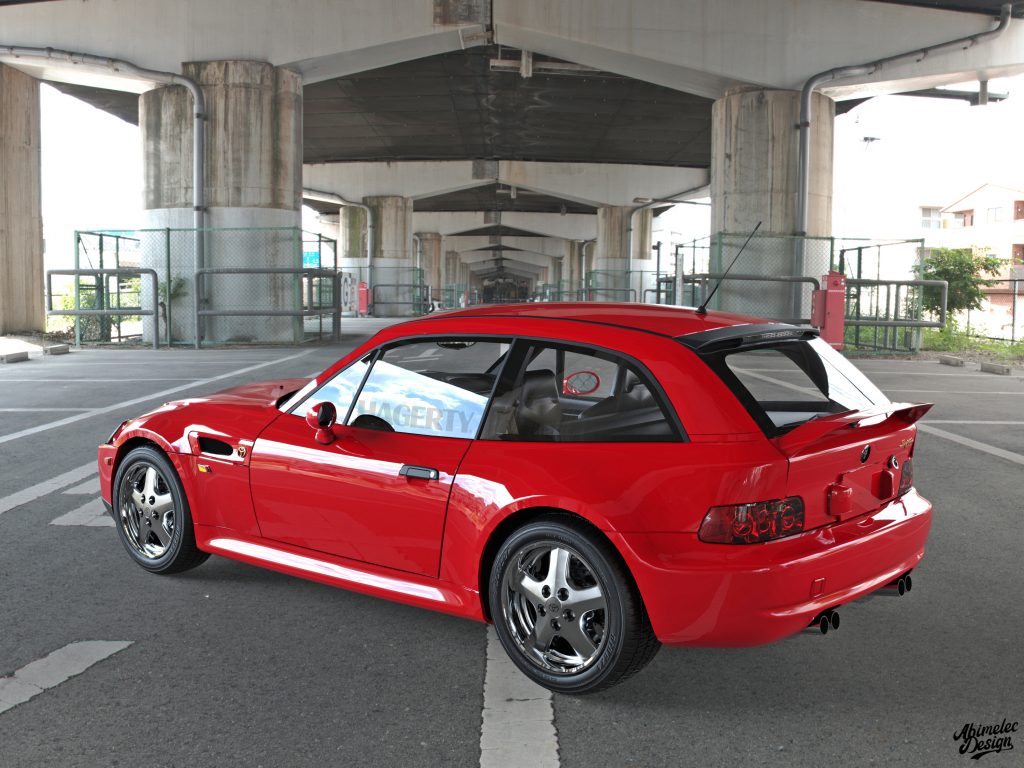 Toyota Supra BMW Z rear three-quarter