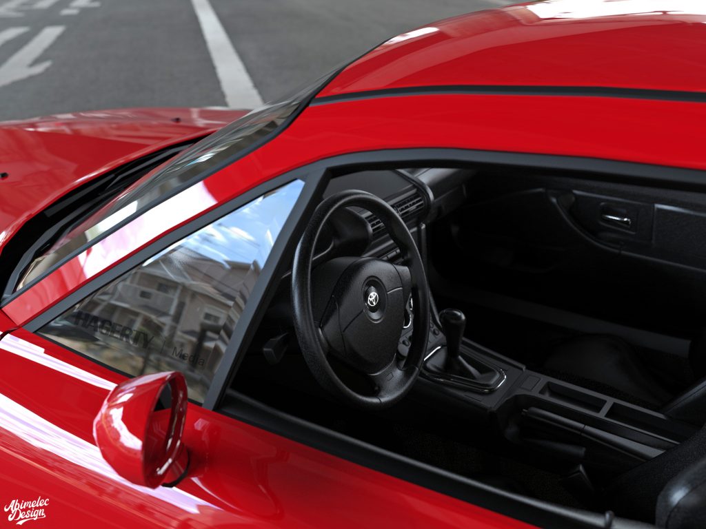 Toyota Supra BMW Z interior