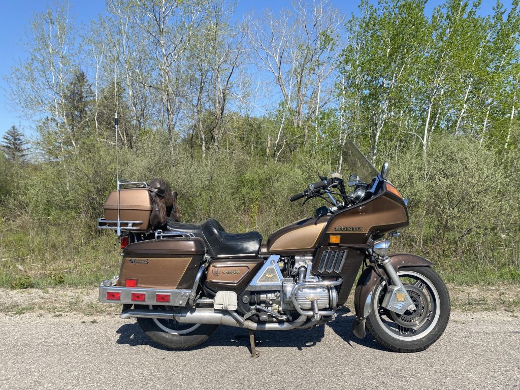 goldwing right side
