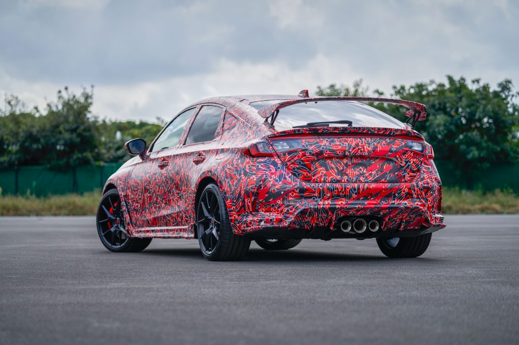 2023 Honda Civic Type R Camo teaser