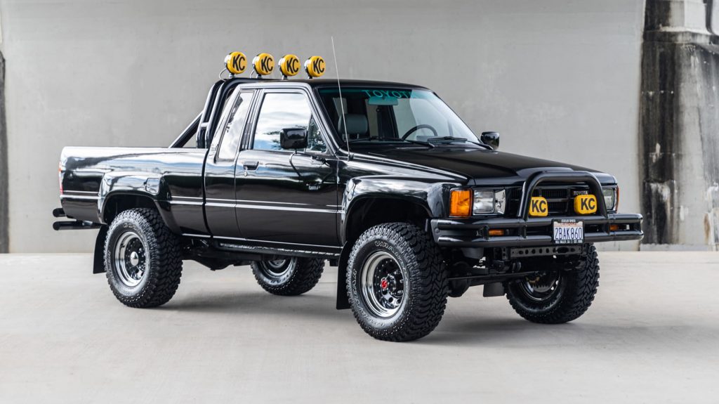 Back to the Future replica Tacoma truck