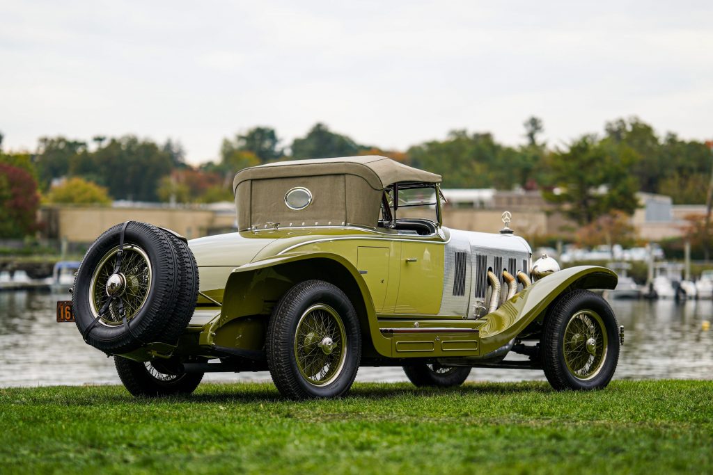 1927 Mercedes-Benz Type K - Greenwich - Full from rear passenger
