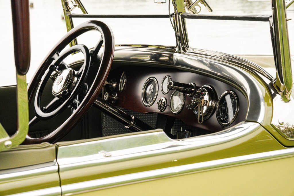 1927 Mercedes-Benz Type K - Greenwich - Closeup interior