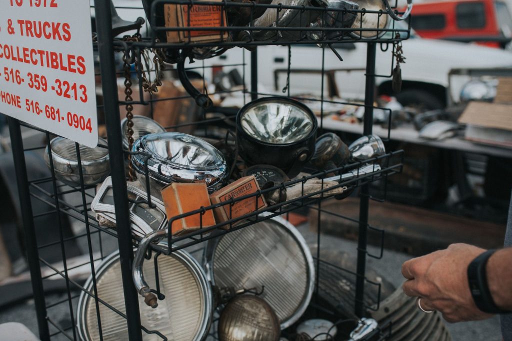 Swap meet parts table
