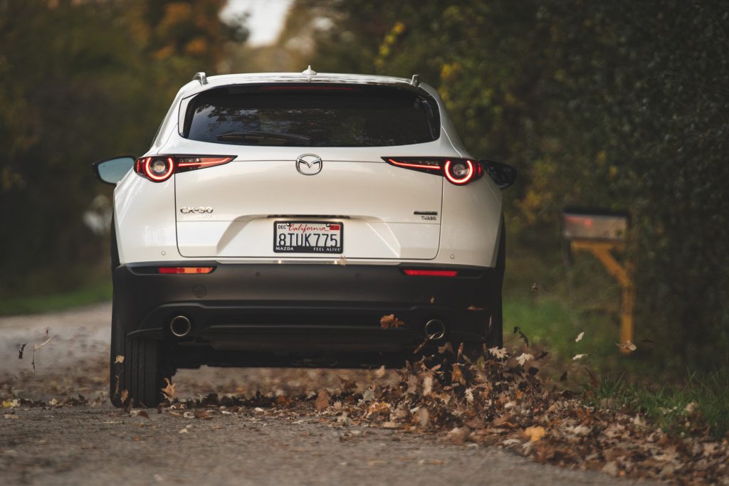 Mazda CX30 rear action