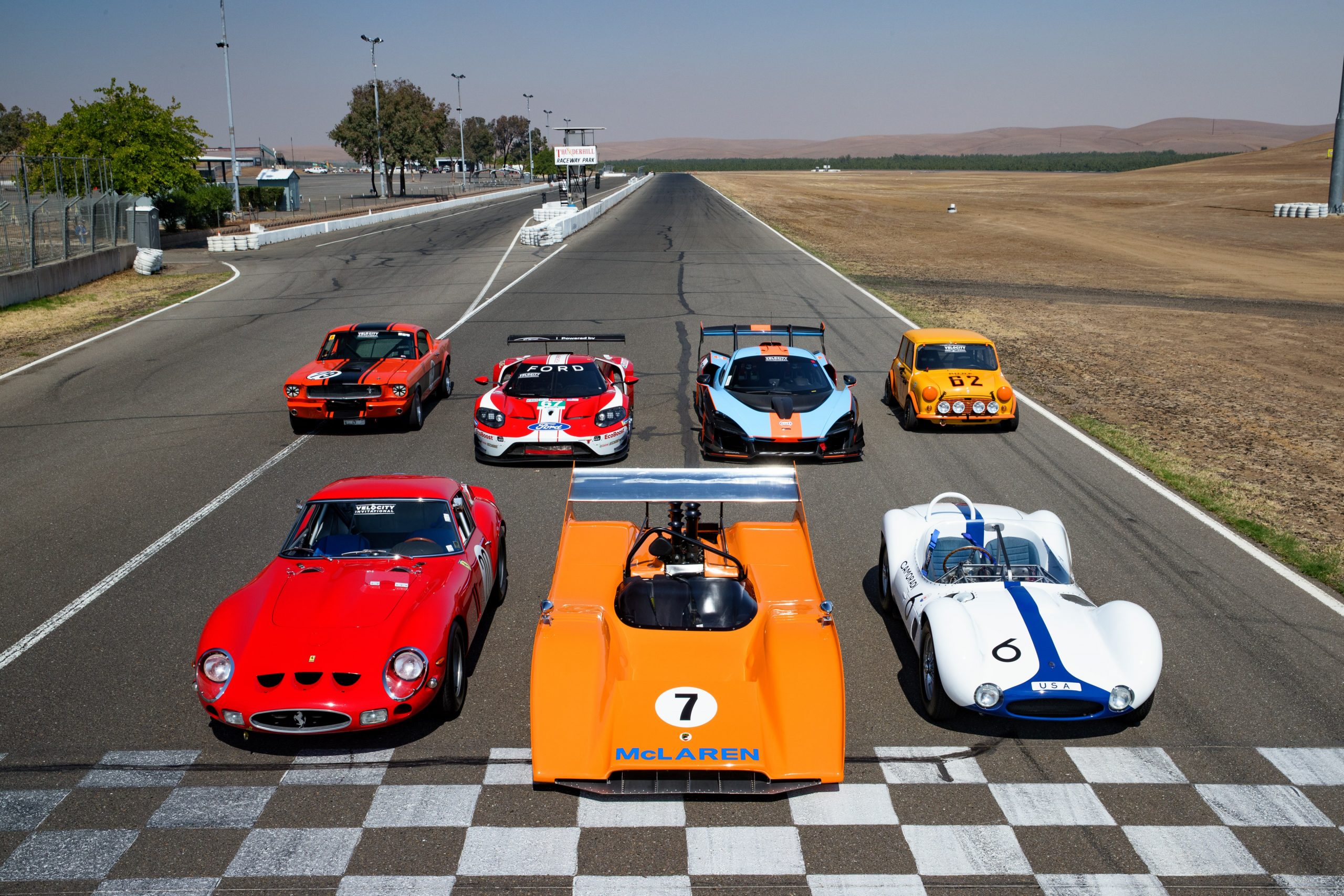 Thunderhill group finish line