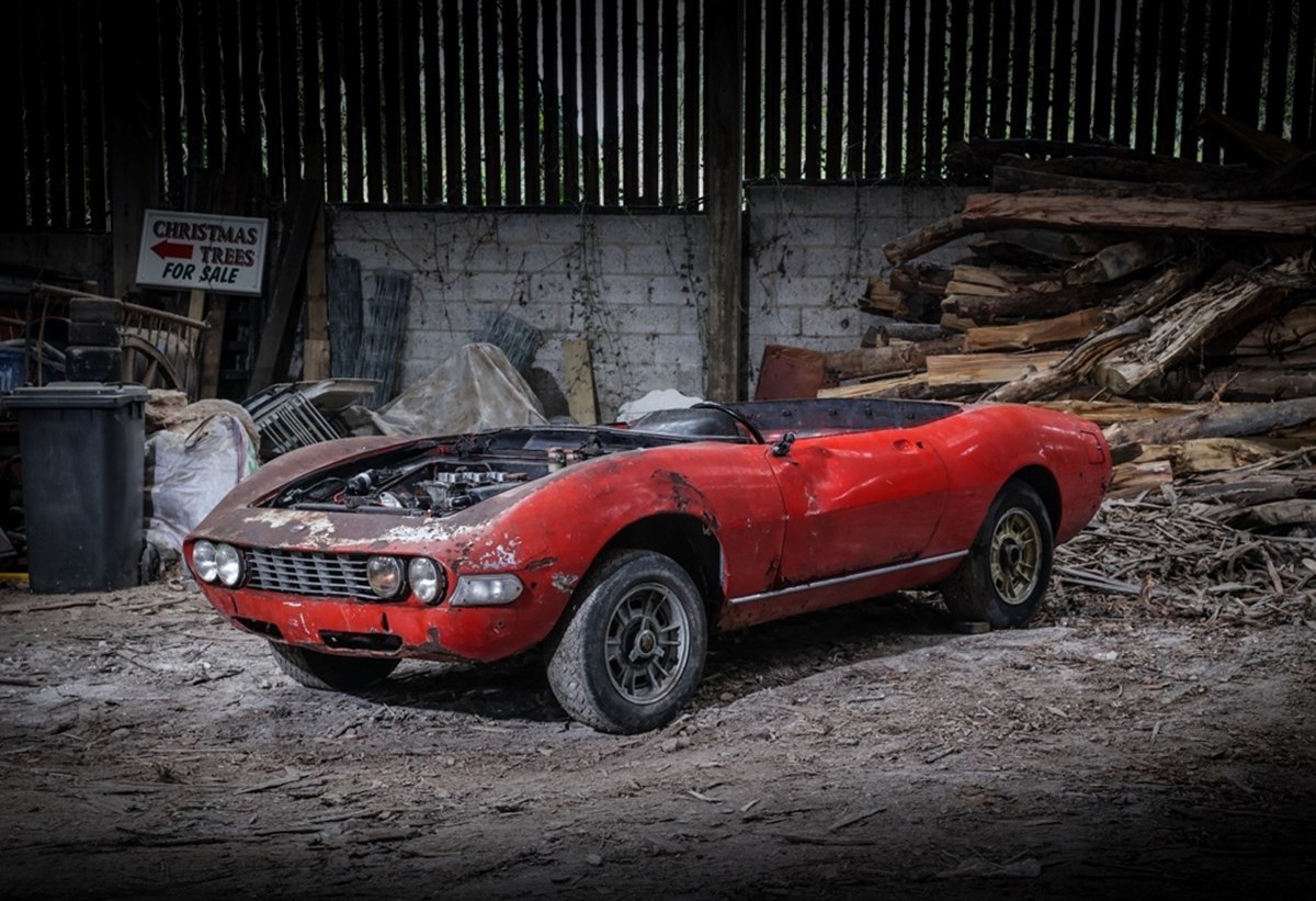 Barn-find Fiat Dino Spider breaks cover after 45 years - Hagerty Media