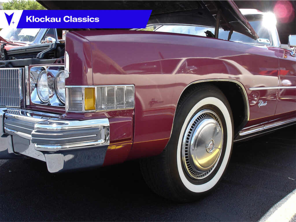 1974 Cadillac Eldorado Convertible: Cranberry Firemist for the win