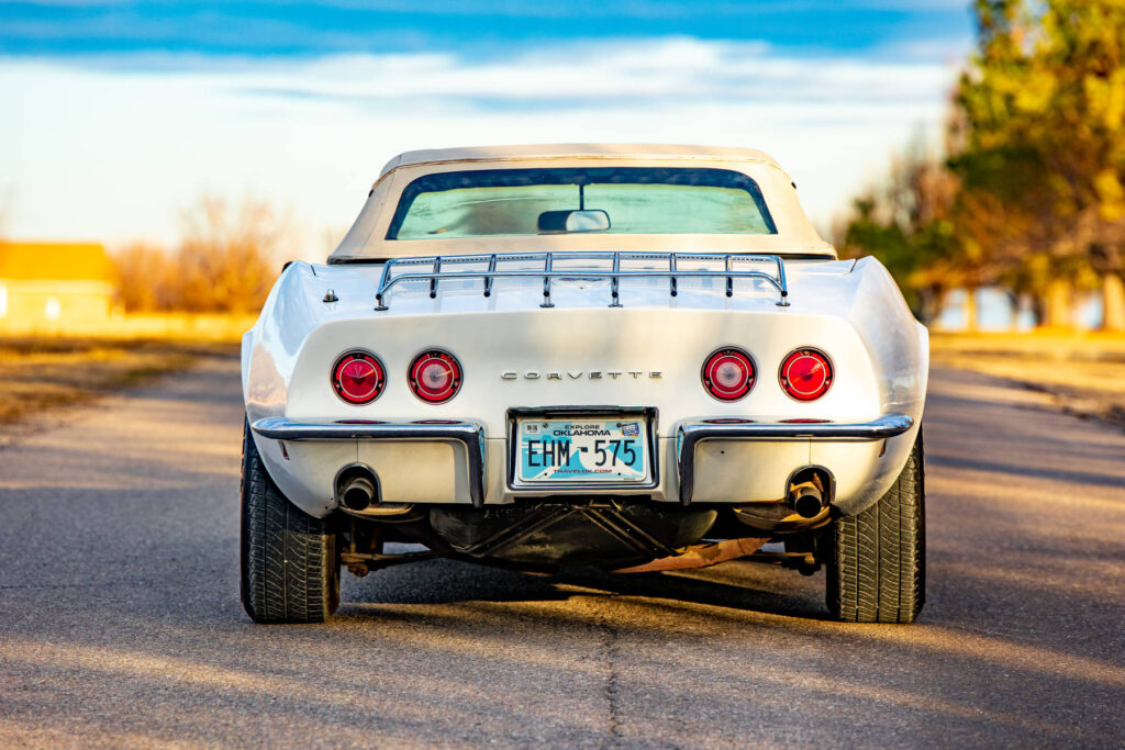 1969 Chevrolet Corvette Stingray Convertible rear