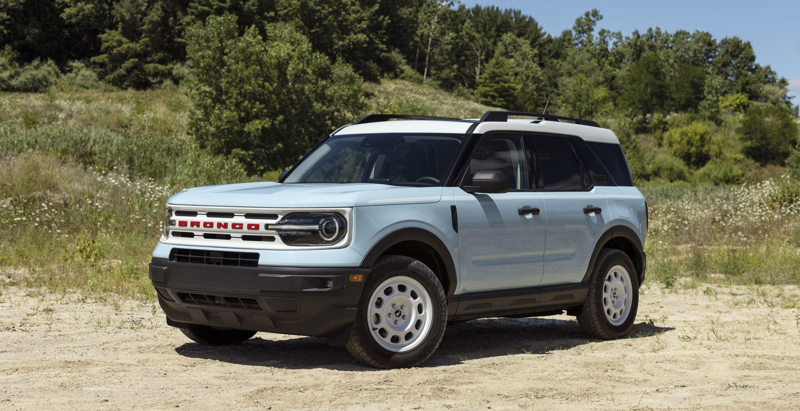 2023 Bronco Heritage Limited Edition front three quarter