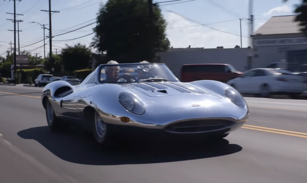 Leno Drives Replica of the XJ13, Jaguar's Le Mans Could-Have-Been