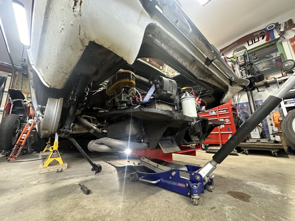 corvair engine drop out