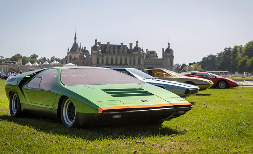 Alfa Romeo Carabo Concept car front three quarter