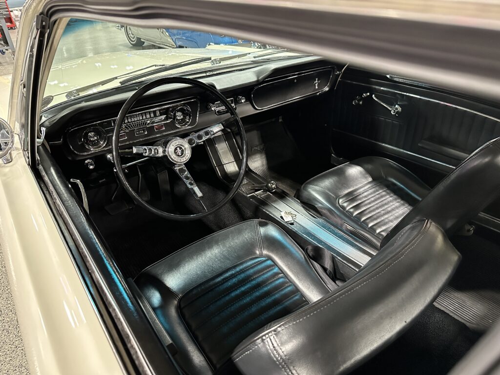 1965 Ford Mustang interior drivers side
