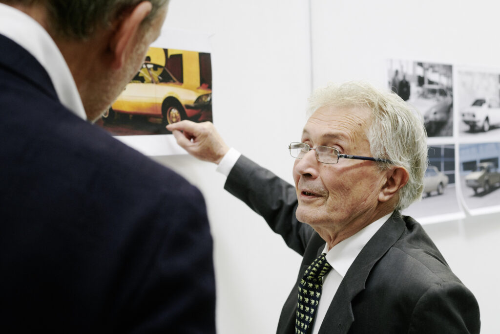 Gandini portrait talking design